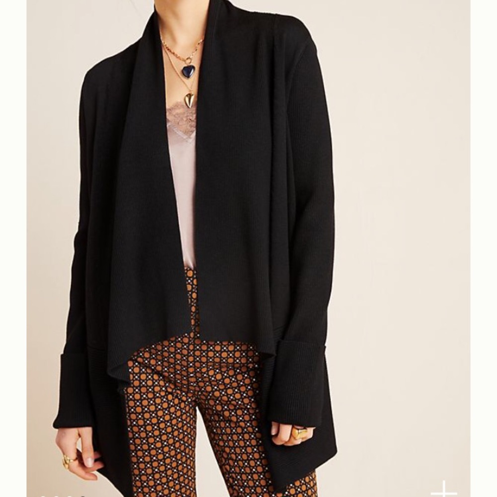Anthropologie Blk Talissa Cardigan